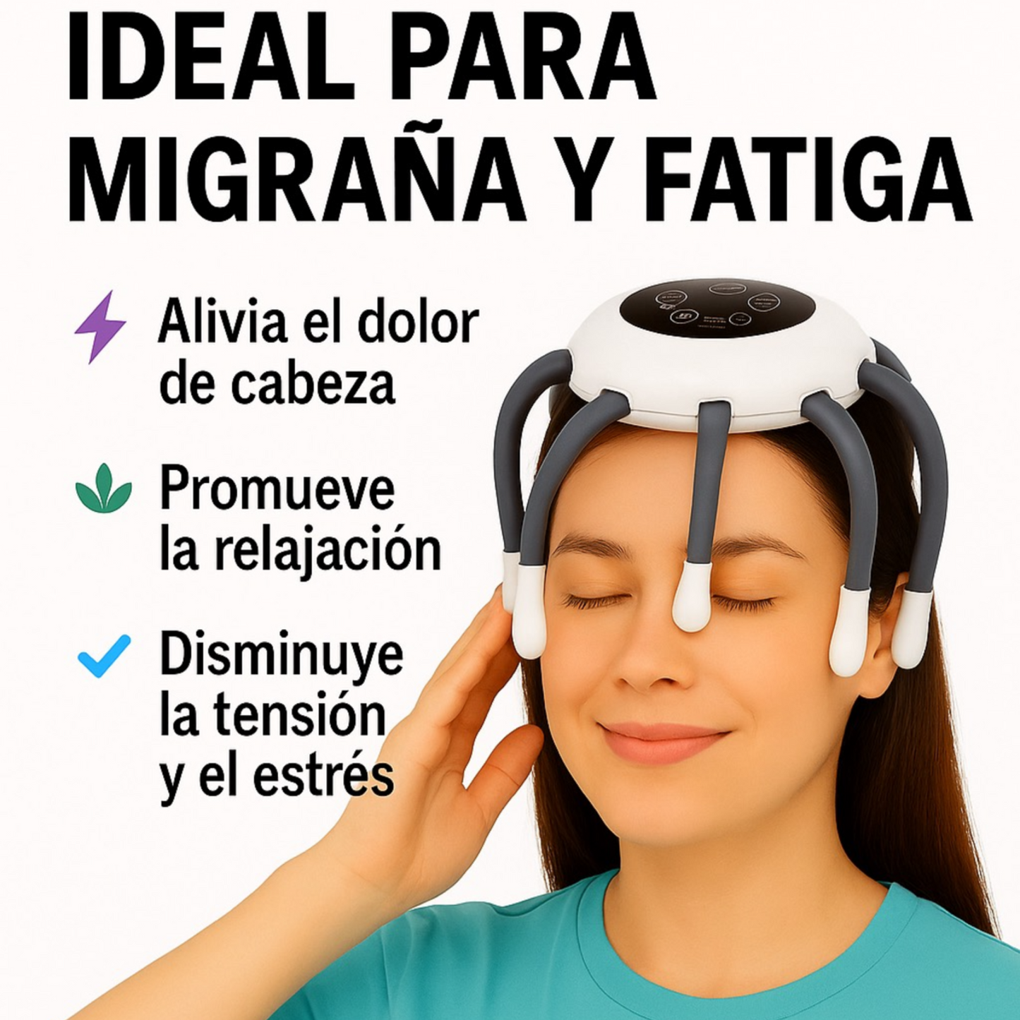 Masajeador Zen Pro . Para aliviar el dolor de cabeza.